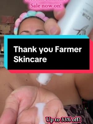 On the best skincare bundles I have EVER used. My skin is hydrated, plump, soft, smooth. Love this! @thankyoufarmer.uk #tiktokmademebuyit #blackfriday #skincare #skincaretips #christmasgift