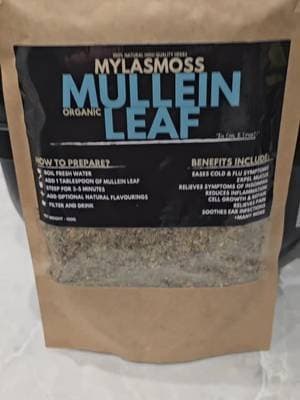 I love how fresh this is and the health benefits are amazing. @MYLASMOSS #mylasmoss #healthyliving #mulleinleaf #mulleintea ##tiktokmademebuyit