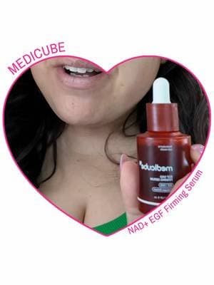 Ever since I added this serum to my routine, my skin looks tighter, smoother, and so much more glowy. It’s one of those products I actually notice a difference with. @medicube global #tiktokmademebuyit #skincare #over35 #beautyfinds #kbeauty