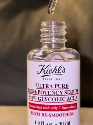 #Ad Kiehl's Ultra Pure High-Potency Serum with 9.8% Glycolic Acid. It has helped me to keep my skin hydrated. I usually use it for my evening routine following with moisturiser. My skin became more plump and soft. If you’re looking for a serum that exfoliates, refines texture, and boosts radiance without breaking the bank, this one’s a winner. It’s become a staple in my nighttime routine, and I can’t recommend it enough! @Kiehl's Since 1851 #kiehls #skincare #lorealistaruk #Kiehls60SecondReview