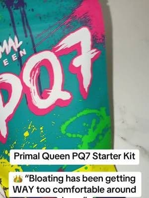 The PQ7 Starter Kit is marketed specifically for women for metabolism and debloat support, making it an easy addition to a daily wellness routine. #PrimalQueen #PQ7 #DebloatSupport #WomensWellness #TikTokShop