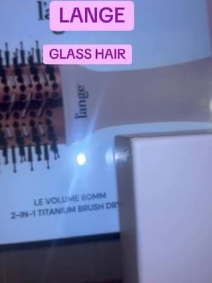 Thank you to the brand so much. I am so excited. I know this is going to be awesome. #LANGE. #GLASSHAIR. #HeatProtectant #Blowout #SalonHair #ShineHair #SoftBouncyHair #LoveVolumeHair #VolumeHair #Volume #Bounce #TikTok #TikTokShop #TikTokCreator.