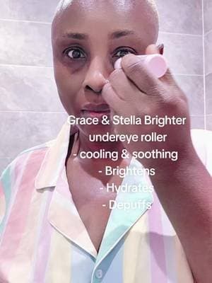 This is very soothing, perfect for dark circles, eye bags , lines and dehydrated under eyes @grace & stella UK #Graceandstellauk #undereyecare #brighterundereye #foryoudays #tiktokmademebuyit