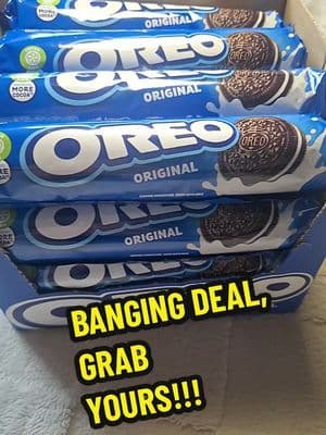 🍪 HUGE Oreo Original Bulk 16-Pack | The Ultimate Milk's Favorite Cookie! Why settle for one sleeve when you can have the whole stash? Get 16 packs of the world’s favorite sandwich cookie for just £14.99. Whether you're stocking up the pantry, prepping for a party, or you just really love that "Twist, Lick, Dunk" life, this bulk box has you covered. #oreo #bulk #tiktokmademebuyit #tiktokshop #fyp
