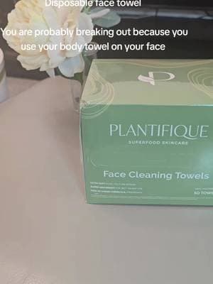 Disposable face towels are best for the face. @Plantifique Skincare @Plantifique #plantifique #disposabletowels #healthyskin #tiktokmademebuyit #dealdrop