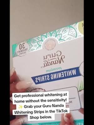 #GuruNanda #TeethWhitening #BrightSmile #tiktokshopfinds