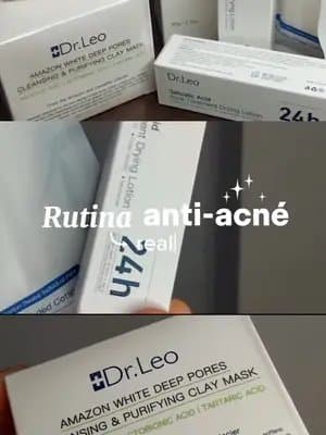 Si tienes piel grasa, con acné o poros visibles, esta rutina es para ti ✨ Productos de @Dr.Leo MX que ayudan a limpiar profundo y cuidar la piel sin maltratarla. 🛒 Disponible en el carrito #fackebody⚠️ #viralvideo #skincare #viral #publicidad