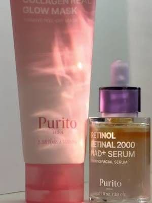 ✨ Piel luminosa y firme en tu rutina ✨ La Multi PDRN Collagen Real Glow Mask aporta un efecto glow inmediato, dejando la piel suave, hidratada y con apariencia más firme. 🌙 Combínala con el Retinal 2000 NAD Serum, un potente tratamiento nocturno que ayuda a mejorar la textura, reducir líneas finas y potenciar la regeneración de la piel.#tiktokshop #purito #kbeauty #skinroutine #skincare @PURITO SEOUL @Purito Seoul Collabs