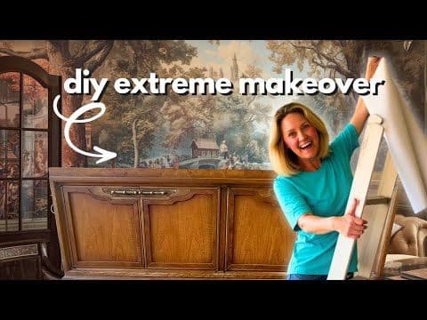 From Dated to Dreamy | Budget Room Redesign Using Lowe’s Products & the 2026 HGTV Color of the Year
