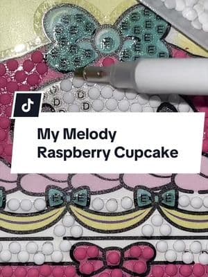 My Melody Raspberry Cupcake #tiktokmademebuyit #springdeals #sanrio #hellokittystickers #hellokittystickerbook
