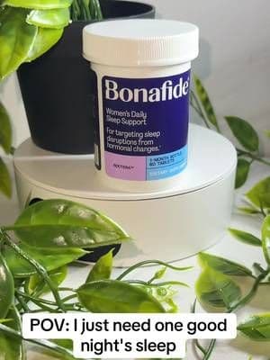 Waking up all night?? 😩 Bonafide Noctera helped me stay asleep 💤✨ #TikTokShopFinds #TikTokMadeMeTryIt #bettersleep #momwellness #nighttimeroutine