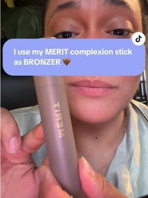 Okay but hear me out… 👀 I KNOW it’s a complexion stick, but the MERIT The Minimalist in a deeper shade makes such a pretty cream bronzer 🤎 It blends so easily and gives me that natural warmth without looking heavy. At this point I’m using it as bronzer and nobody can stop me 😂 @MERIT Beauty #MERITBeauty #MERITMinimalist #CreamBronzer #dealsforyoudays #TikTokShopBeauty