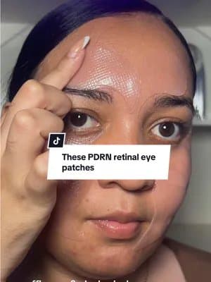 These PDRN retinal eye patches are everything @Abib Cosmetics #pdrn #eyepatch #abib #darkcircle #ad