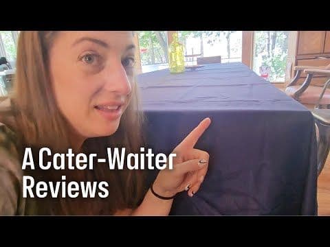 Expert Review: Gee Di Moda Palette Rectangle Tablecloth | Cater-Waiter's Take