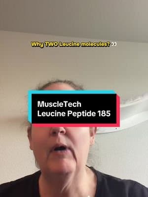 @MuscleTech Leucine Peptide 185 uses patented DL-185 Dileucine, joining two Leucine molecules into a dipeptide structure