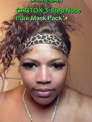 These worked under 30 minutes!! All of my pores on my nose, GONE‼️‼️ These will SELL FAST🔥💨 #demelaxin #cactoxnoseporepack #cactox #tiktokshopspringglowup #tiktokshopcreatorpicks @Dr.Melaxin