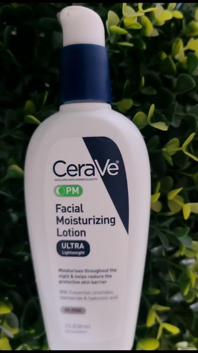 CeraVe PM Facial Moisturizing Lotion is a true standout in the world of nighttime skincare. From the moment you apply i
