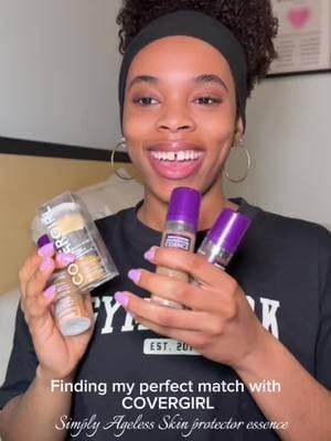 Perfect Mach with😍 @COVERGIRL #covergirl #simplyagelessessence #easybreezybeautiful #gifted