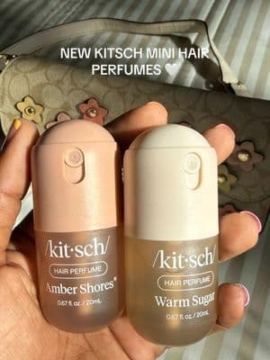 The cutest new @Kitsch launch. ✨ Perfect for your purse, travel bag, or gifting later. 🤎 #kitschhairperfume #MiniHairPe