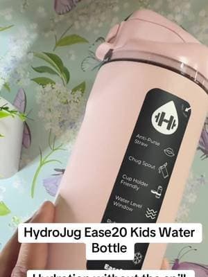 HydroJug Ease20 gives kids an insulated, straw-style bottle designed to make everyday sipping easier while helping keep their drink contained on the go. 🥤✨ #HydroJug #KidsWaterBottle #KidsEssentials #Hydration #TikTokShop