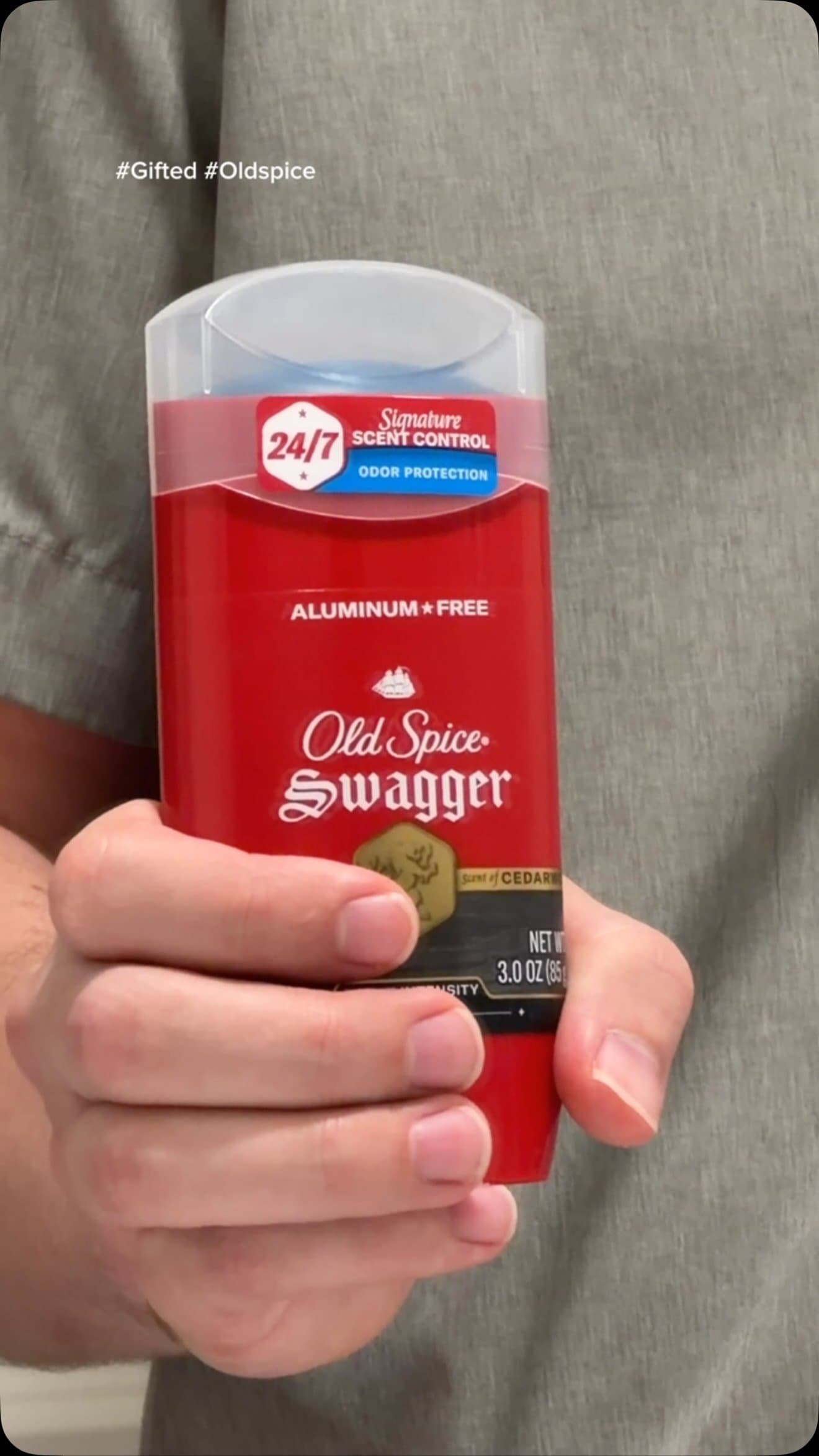 Scott plays pickleball for HOURS, so trust me when I say his deodorant gets put to the test.
Old Spice Swagger has bee