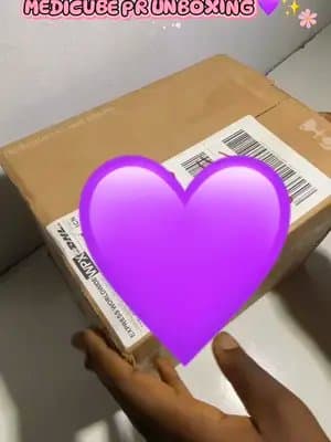 Medicube pr unboxing💜🥺 Got all these for free from my dream brand🥺 Medicube to me: Welcome to being our ambassador 🥺😊 Dreams do come true frrr, Once a dream but now my reality. Thank you @medicube global and @APRILSKIN USA for the welcome gift #skincare #medicube #aprilskin #medicubeambassador #pr