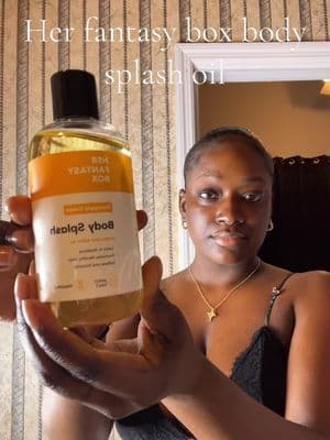 Just restocked on one of my favorite body oil! Has my skin soft and radiant im in love 🥰 @Her Fantasy Box #herfantasybox #bodysplash #bodyoil #tiktokshopcybermonday #tiktokshopblackfriday #spotlightfinds