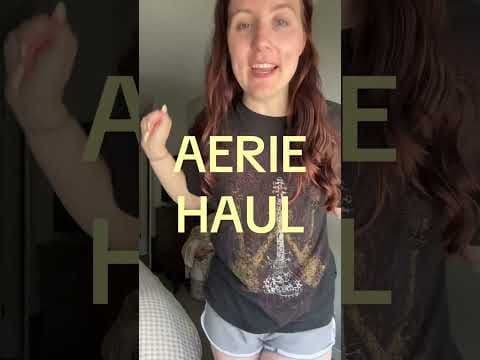 @Aerie #AD #AerieRealmakers #haul #unboxing
