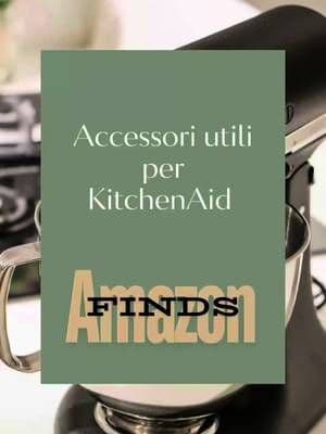 Negli ultimi giorni ho testato alcuni accessori per KitchenAid mentre preparavo i miei cookies. Non sono prodotti indispensabili, ma se usate spesso la planetaria possono davvero semplificare il lavoro e tenere la cucina più ordinata. Li ho comprati io, li ho montati, li ho usati e in questo video vi dico cosa mi è piaciuto di più… e cosa meno. Nella mia vetrina Amazon trovate tutti i prodotti che vedete nel reel solo cose che uso davvero e che comprerei. Oppure scrivetemi di quale accessorio vorreste il link e ve lo mando. Come sempre, controllate la compatibilità con il vostro modello di KitchenAid. #kitchenaid #amazonfind #consiglipergliacquisti #amazonfindsitalia #cucinaremeglio