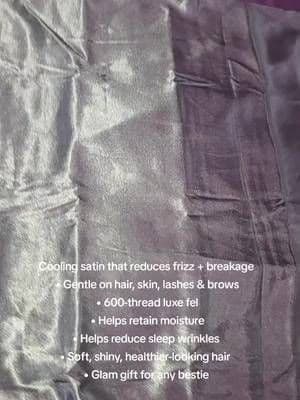 Kit•sch satin pillow case #kitsch #satinpillowcase #TiktokshopHolidayHaul
