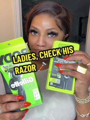 Some men don’t replace things until we replace them! 😂💚 Here’s a little grooming upgrade. #mensrazor #mensgrooming #gillette #tiktokshopblackfriday #discoveryourgift @Gillette