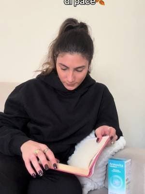 🍂IL MIO ANGOLO DI PACE🍂 Uso ARMOVITA CALM STRESS di @Aboca Life perchè: ✓ Integratore alimentare con formula 100% naturale. ✓ Con Camomilla che contribuisce al benessere mentale e fisico ed è utile per regolare la motilità gastrointestinale e l’eliminazione dei gas. ✓ Con Passiflora che aiuta a calmarsi a seguito di una discussione e momenti diagitazione. ✓ Con Ziziphus, utile per favorire il rilassamento e il benessere mentale. ✓ Con Biancospino, utile anche per la regolarità della pressione arteriosa. ✓ Utile in caso di stress, tensione e irritabilità dovuti agli impegni quotidiani (lavoro, studio) e/o in situazioni particolari, come la menopausa. #GiftedByAboca #ArmovitaCalmStressAdvanced #TengoAlMioBenessere #ProgettoAbocaLife