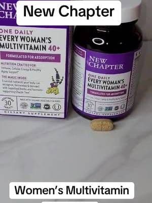New Chapter Multivitamin #multivitamin #newchapter #supplements #tiktokshop #tiktokmademebuylt