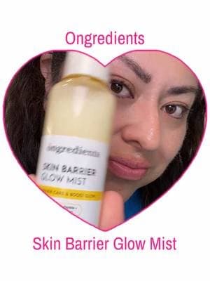 If your skin always looks dull or your makeup ends up looking dry halfway through the day, this is the step you’re missing. 💛 This dual-layer glow mist delivers lightweight hydration, helps support your skin barrier, and leaves your skin looking fresh, radiant, and healthy—not greasy. Shake, mist, and let your skin do the talking. ✨ @Ongredients Global #glassskin #tiktokmademebuyit #skincare #glowyskin #skincareessentials