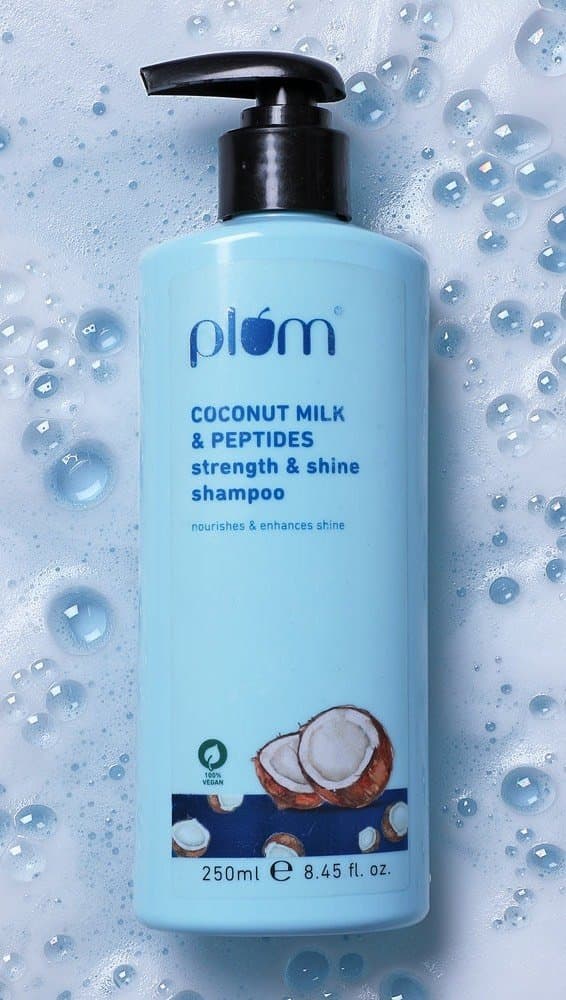 Coconut Shampoo of Plum for Rough, Dry Hair with Coconut Milk and Peptides Use coupon -
COCO10
For discount =
* Benefits