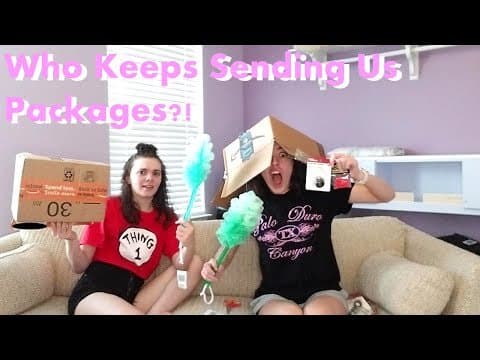 Who Keeps Sending Us Packages?! | Mystery Unboxing Part 1