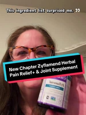 @New Chapter Inc Zyflamend Herbal Pain Relief+ & Joint Supplement is a 10-in-1 herbal formula designed to support joint