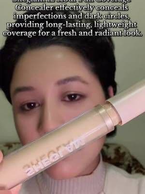Brighten up your look with Sheglam 12 Hour Full Coverage Concealer! ✨ Say goodbye to dark circles and hello to a flawless finish that lasts all day! #ConcealerGoals #Sheglam#creatorsearchinsights #tiktokshop @#foryou @SHEGLAM