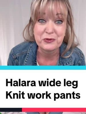 Say goodbye to stiff work pants ๐ These Halara Waffle Knit Stretchy Trousers feel like pajamas but look totally polished. Perfect for work, brunch, or cozy fall days. The stretch, the texture โ everything is chefโs kiss. ๐ฉถ@Halara_official #halara #halarawidelegpants #tiktokshop #fallfashion #fashion