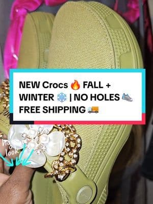 These are NOT your regular Crocs 👀 The NEW Crocs Adult Classic Crafted Clogs are built for FALL + WINTER vibes 🍂❄️ with a canvas upper (no holes = cozy + sleek). Lightweight, durable, and FREE shipping right now 🚚💨. Don’t wait—these go FAST. ... #fyp #abbydames #CrocsFallStyle #WinterCrocs #CrocsNoHoles #TikTokMadeMeBuyIt #CrocsSeason #CrocsTrend #EverydayComfort #FallFits #TikTokShopRestock #tiktokshopcreatorpicks #BahamianCreator #BahamianInfluencer #CaribbeanCreator #CaribbeanInfluencer #Austininfluencer #Austincreator #Texasinfluencer #Texascreator #UGC #TikTokpartner #blacktiktok #TikTokShopFallDealsForYou #AutumnLiving #TikTokShopBlackFriday #TikTokShopCyberMonday #SuperBrandClub #ViralOnTikTokShop #FentySuperBrandDay #susteassuperbrandday