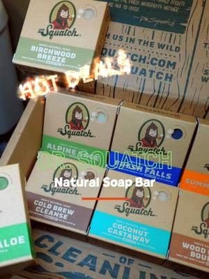 Dr. Squatch bar soap deals #creatorsearchinsights #tiktokshopsparkcreator #tiktokshopjumpstartsale #tiktokshopspringglowup #drsquatchsoap
