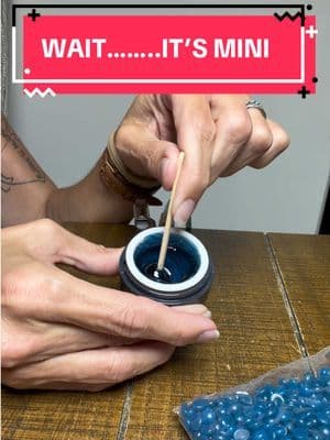 This mini waxing kit is perfect for keeping your waxing routine on the go!! #ad #tresswellness #athomewaxing #travelbeauty #beautyfinds