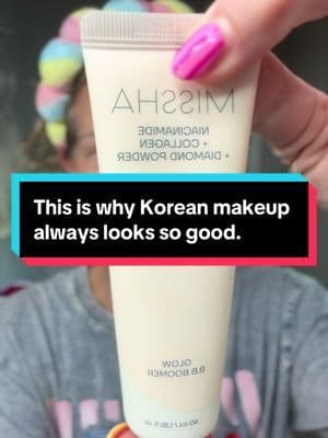 I finally understand why everyone loves the @missha.official Glow BB Boomer Primer. If your makeup looks dull, separates, or doesn’t last, this K-beauty primer helps create a smooth, radiant base before foundation. The niacinamide and collagen leave your skin looking hydrated and glowing without feeling greasy. If you love glass skin makeup, Korean beauty, or flawless makeup that lasts all day, this is definitely worth trying. #TikTokShopBackToSchool #FallDealsForYou #TikTokShopBlackFriday #TikTopShopCyberMonday MISSHA Glow BB Boomer, MISSHA primer, K-beauty primer, glass skin makeup, glowy primer, niacinamide primer, collagen primer, makeup primer, dewy makeup, mature skin makeup, dry skin primer, BB cream routine, Korean beauty, radiant makeup, long lasting makeup, makeup prep, flawless base, beauty finds, TikTok Shop beauty, makeup must-have