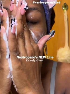 @Neutrogena I’m trying your new Evenly Clear line & I’m impressed 😍 thank you so much #neutrogenagifted #Evenlyclear #gifted