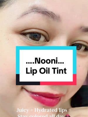 Wow! Obsessed with these lip oil Tint👄. If you hate sticky gloss but still want juicy, hydrated lips that stay colored all day, you need the Nooni Lip Oil Tint! 💋 It combines a Korean lip oil with a deep stain, so even when the shine fades, the beautiful color stays behind. Packed with apple water and jojoba oil to keep your lips baby soft. Tap the orange cart to grab your new everyday purse essential! 🛒🌸 #noonilipoil #liptint #juicylips #koreanbeauty #tiktokshopfindsfyp @NOONI