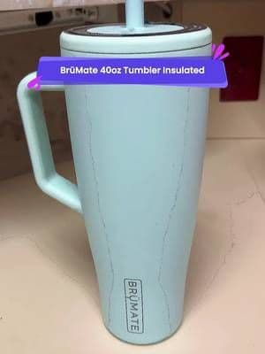Spring glow up starts with what you’re sipping on 💧✨ The BrüMate Era 40oz Tumbler is THAT girl—100% leakproof, keeps yo