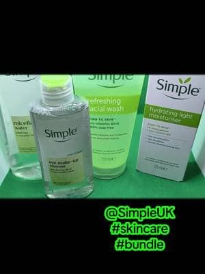 Get Glowing Skin with This Simple Skincare Bundle! ✨ Upgrade your daily routine with the ultimate gentle skincare essentials from Simple. Perfect for all skin types, deeply hydrating, and 100% soap-free! 💚 Tap the orange basket below to shop now while stocks last! 👇 @Simple UK @Simple Skincare #dealdrops #SkincareRoutine #tiktokmademebuylt #tiktokshop #glowingskin