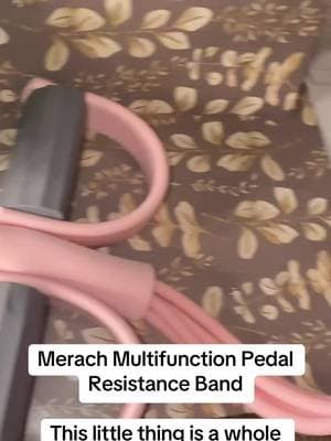 The Merach pedal resistance band gives you a compact way to add resistance to different exercises without filling your house with bulky workout equipment. 🏠🔥 #Merach #ResistanceBand #HomeWorkout #FitnessFinds #TikTokShop