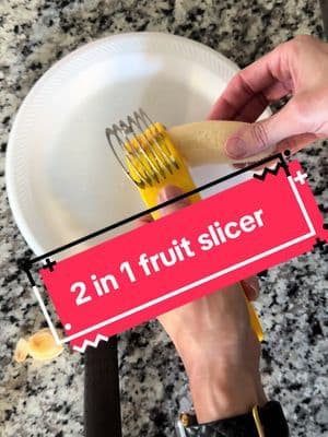Stop slicing fruit the hard way!! #kitchengadget #fruitslicer #kitchenhack #foodprep #tiktokmademebuyit @Genius Creations