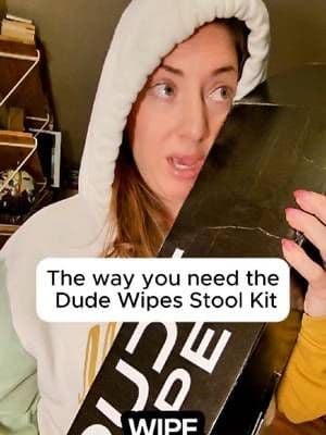 The Dude Wipes Stool Kit is a head above other flushable wipes, hands down. And this box. @dudewipes #dudewipes #tiktokshopjumpstart #ttsdelightnow #giftguide #seasonalgems #BeMineSocialArmy #ttslevelup #over40club#mensgrooming #flushablewipes